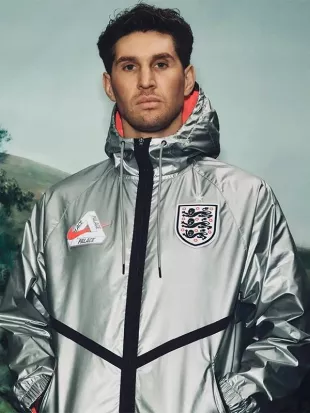 World Cup 2026 England Anthem Silver Jacket