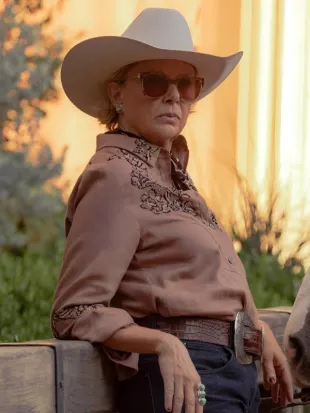 Dutton Ranch 2026 Beulah Jackson Floral Western Shirt