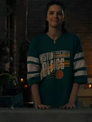 Not Suitable for Work S01 Ella Hunt Green T-Shirt