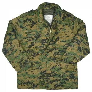 9957 Men M-65 Field Jacket, Woodland Digital Camo
