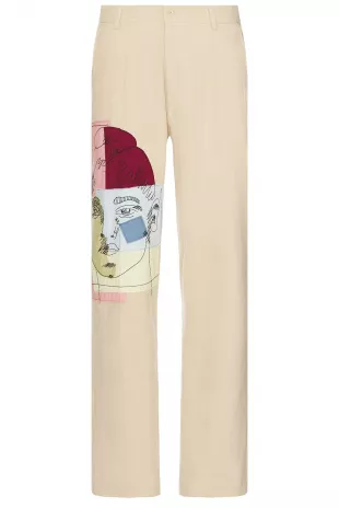 KidSuper Doodle Portrait Suit Bottom