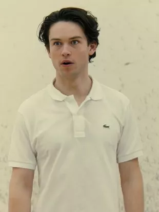 Not Suitable for Work Jack Martin White Polo Shirt