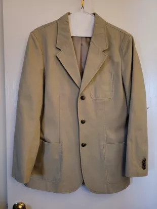 Twill Cotton Blazer