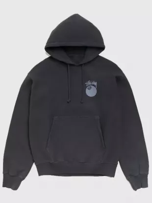 8 Ball Garment Dyed Hoodie