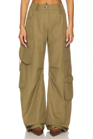 Gigi Pant in Olive Green