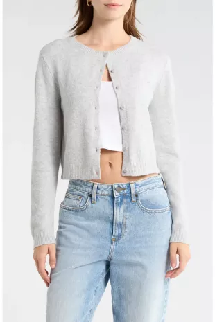 Classic Crewneck Cardigan