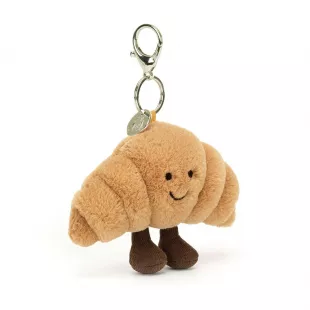 Plush Croissant Bag Charm