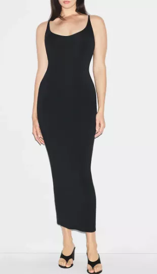 Smooth Lounge Skimpy Scoop Neck Maxi Dress