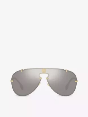 Mirrored Aviator Sunglasses