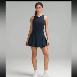 Everlux Short Lined Tennis Tank Dress
