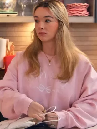 Baylen Out Loud S3 Baylen Dupree Pink Happy Place Sweater