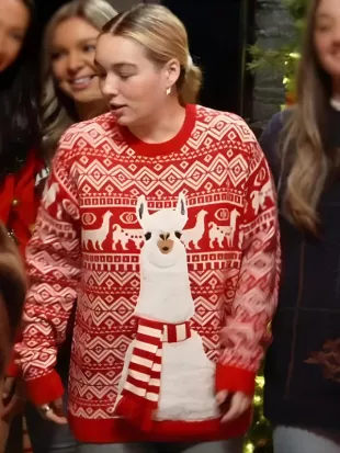 Baylen Out Loud S3 Baylen Dupree Llama Ugly Christmas Sweater