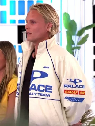 Love Island UK S13 George Knight White Jacket