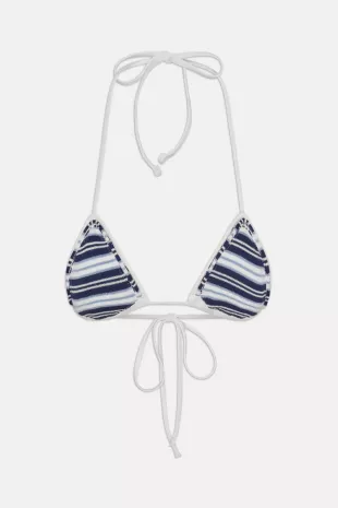 x Jennie Kim Knit Triangle Bikini Set