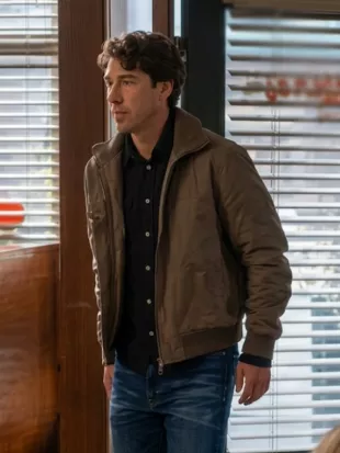 Riley Davis Off Campus S01 Flight Jacket