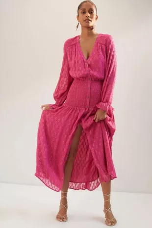 Smocked Maxi Dress