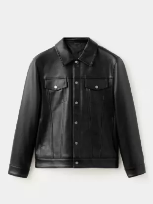 Tip Toe Alan Cumming Leather Jacket