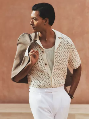 Roulette Shirt in Natural
