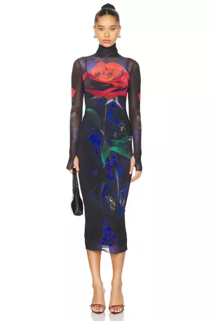 Biona Dress in Realism Rose