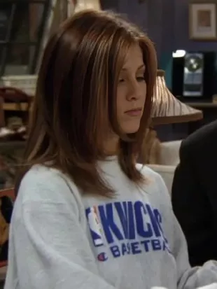 Rachel Green Knicks Grey Sweatshirt