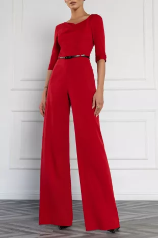 Classic 3/4 Sleeve Jackie O Jumpsuit