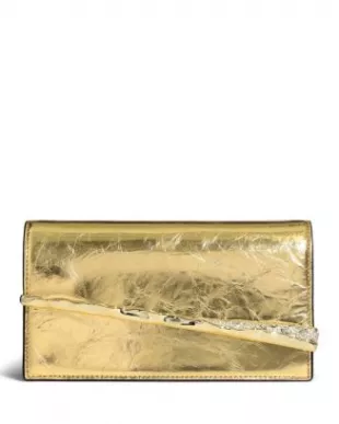 Angular Convertible Leather Shoulder Bag