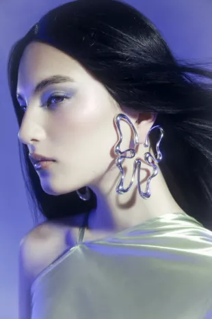 Large Butterfly Earring