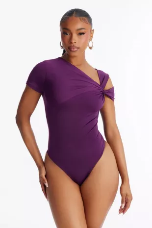 Twist It Up Cut Out Bodysuit