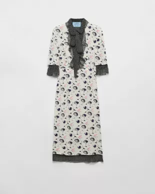 Printed Georgette Dress