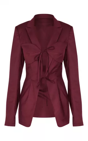 Corset Tie Blazer