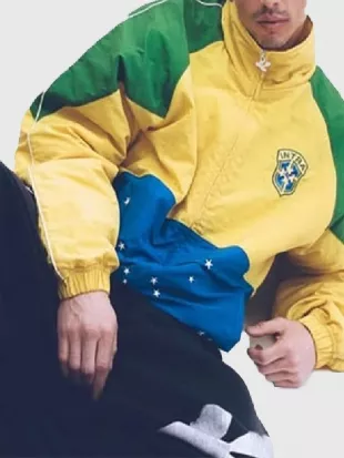 Intra Brazil Nations Cotton Jacket