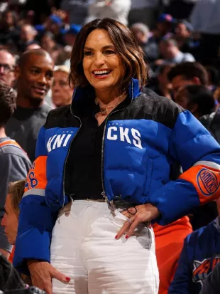 NY Knicks Mariska Hargitay Jacket