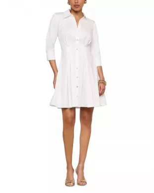 Journi Pintuck Short Dress