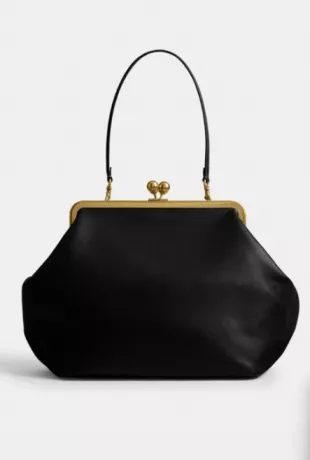 Large Kisslock Frame Bag