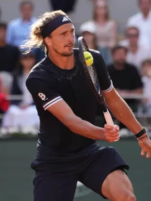 Alexander Zverev 2026 French Open Black T-Shirt