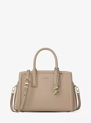 Laila Medium Leather Satchel