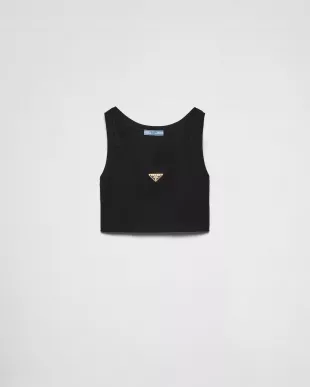 Jersey Cropped Top