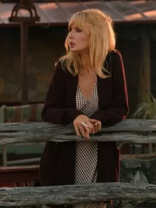 Dutton Ranch 2026 Beth Dutton Burgundy Cardigan