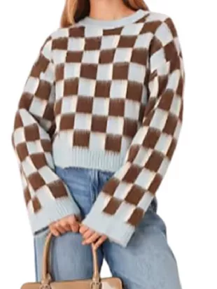 Tip Toe Allie Aylott Colorblock Sweater