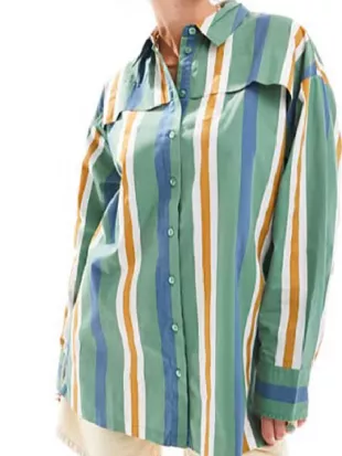 Tip Toe Stephanie Dale Stripe Shirt