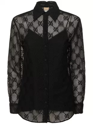 Cosmogonie Gg Lace Shirt