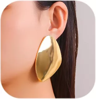 Chunky Gold Earring