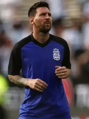 Lionel Messi ARGENTINA Blue T-Shirt