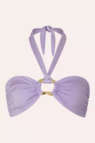 Locket Bandeau Bikini Top