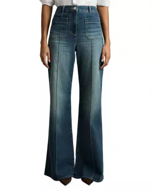 Sakura Jeans in Mid Blue by