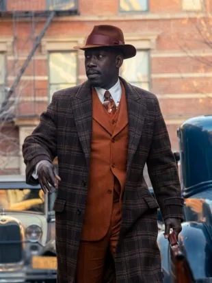 Spider Noir 2026 Robbie Robertson Wool Plaid Coat