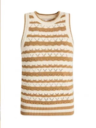 Sweet Magnolias S05 Anneliese Judge Striped Tank Top