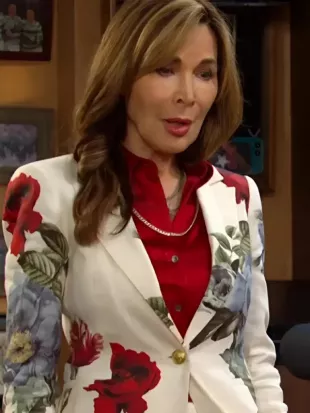 Kate Roberts Days Of Our Lives 2026 Floral Blazer