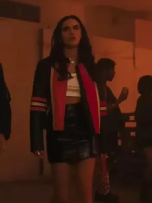 My Fault London Movie Asha Banks Cafe Racer Jacket