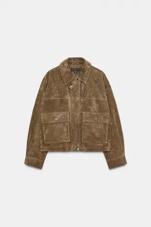 Brown Suede Jacket